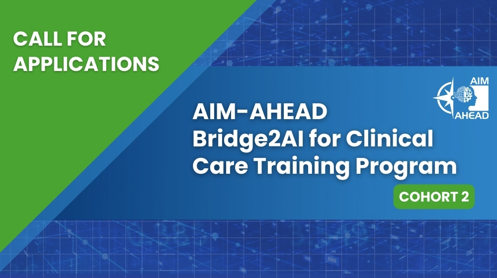 AIM-AHEAD Bridge2AI for Clinical Care Cohort 2 Informational Webinar