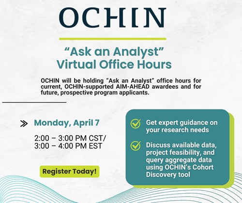 OCHIN Office Hours April 7, 2025