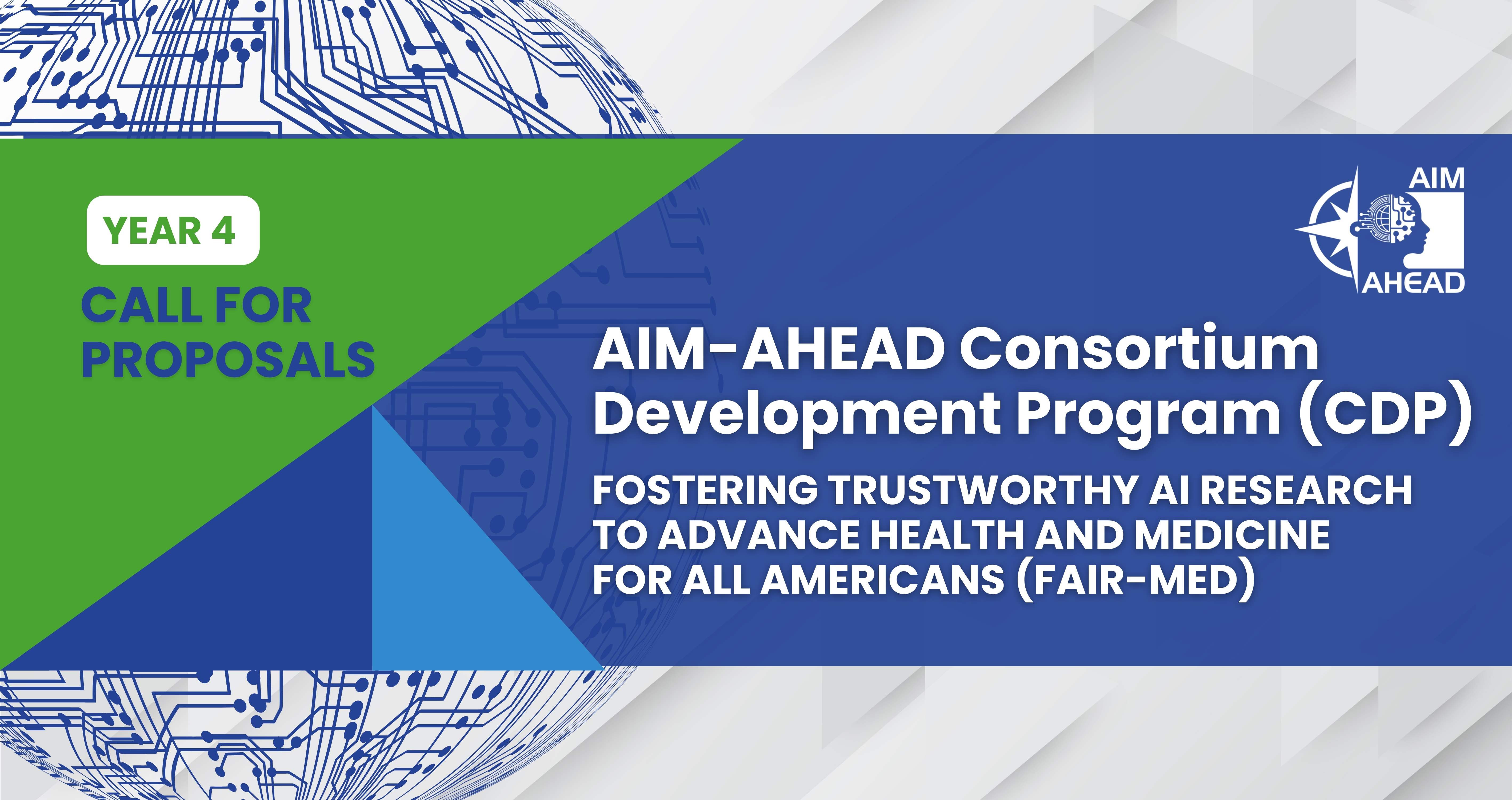 AIM-AHEAD Consortium Development Program (CDP) Year 4 CFP Informational Webinar
